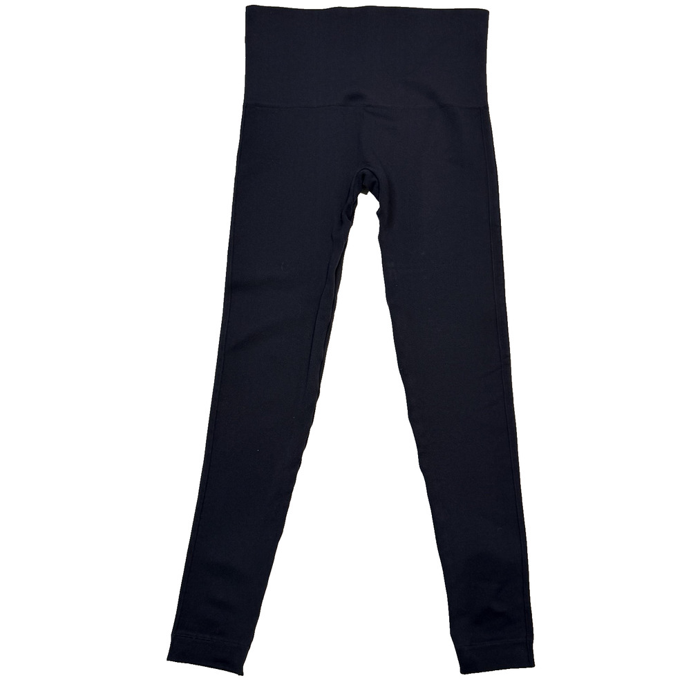 Spanx Shapewear Leggings Womens XS Blue High Waist Compression Control Top
